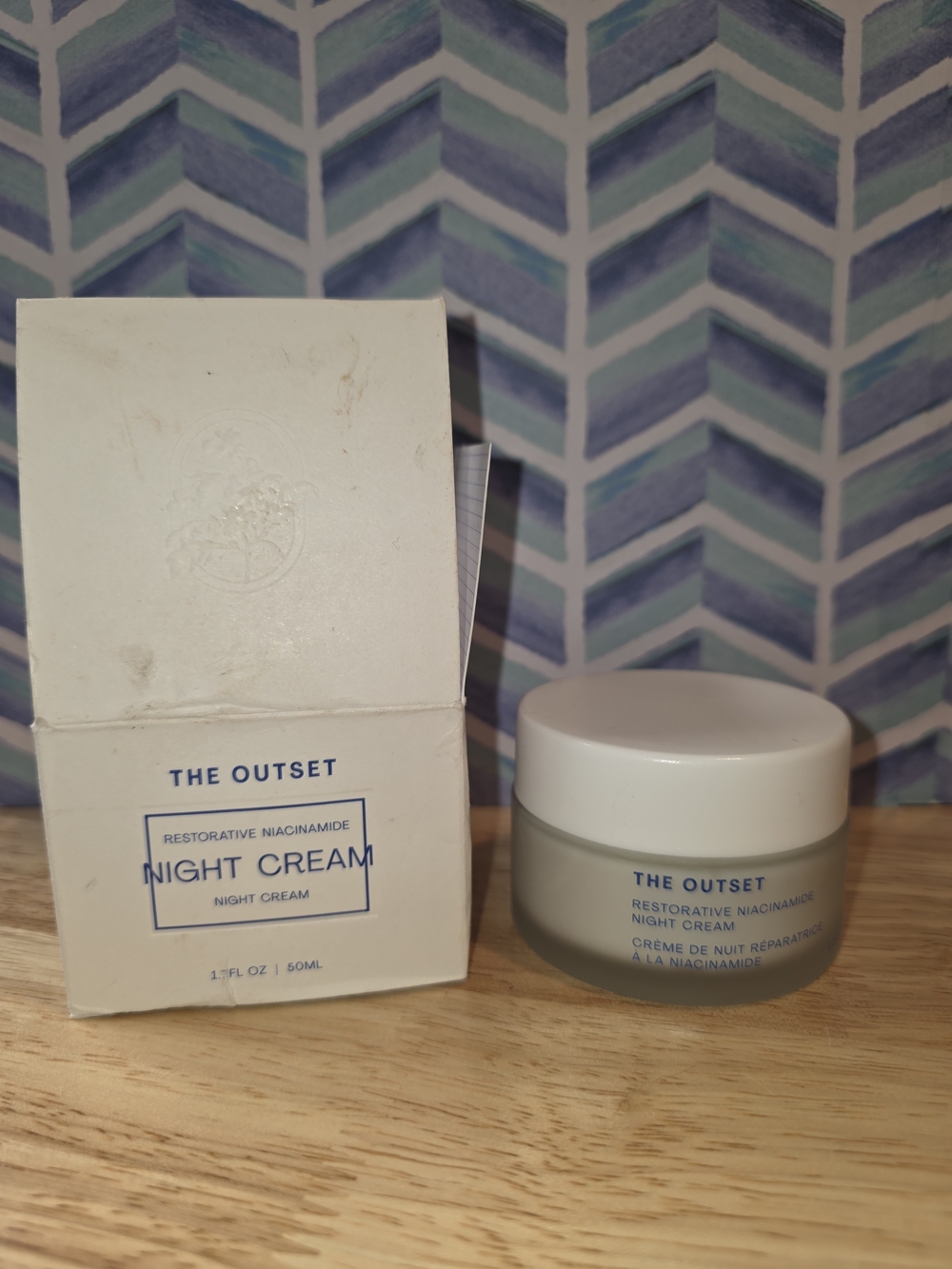 The Outset Restorative Niacinamide Night Cream — White